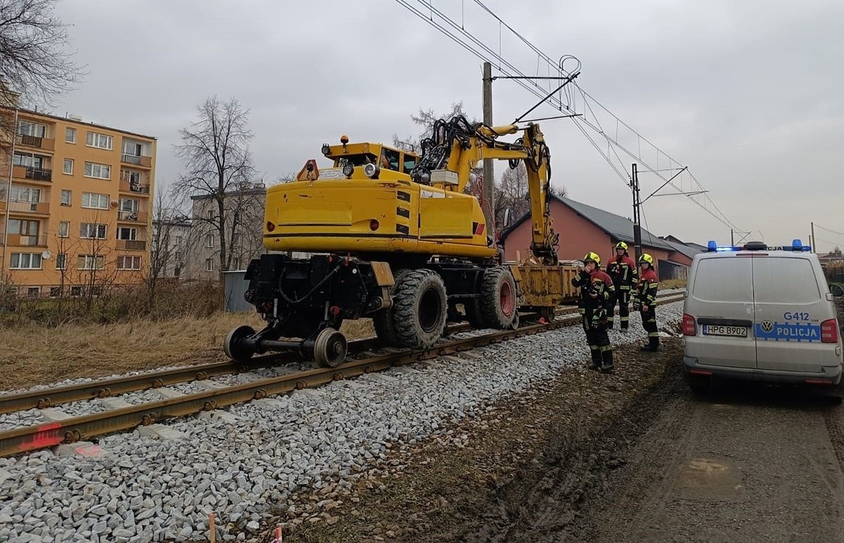 Koparka Przejechała Kilka Kilometrów Bez Operatora!