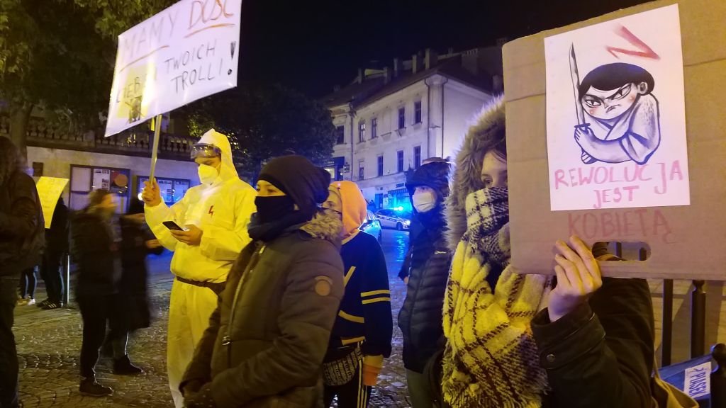 #KrewkobietBB. Nowa akcja protestujących