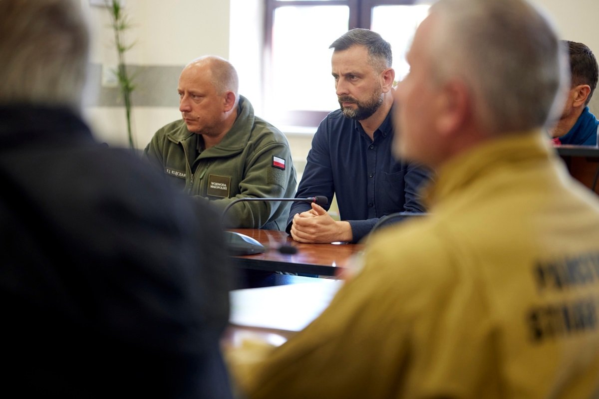 Wicepremier Odwiedził Zalane Tereny. Woda Blisko Historycznego Maksimum