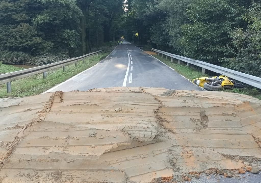 Stracił panowanie nad motocyklem