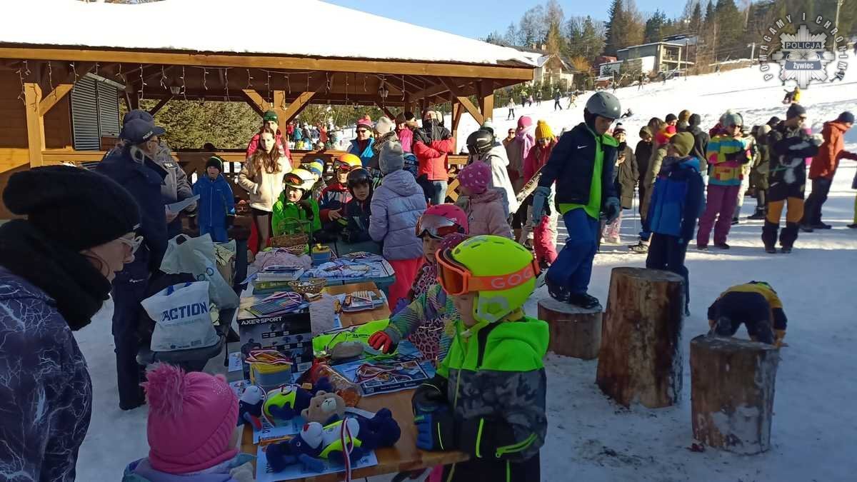 Założyli alkogogle i byli w szoku! Szkolili na stoku w Rajczy