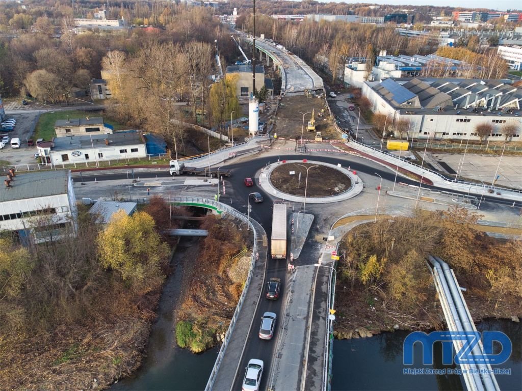 Będą sprawdzać nowy most. Nocne utrudnienia na ul. Grażyńskiego