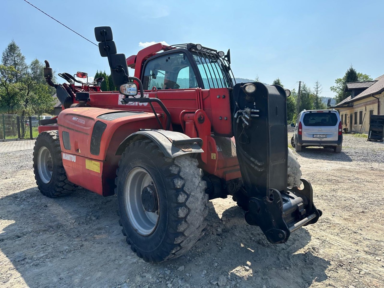 Ładowarka Teleskopowa Udźwig 12T Manitou MHT 10120 rok 2015