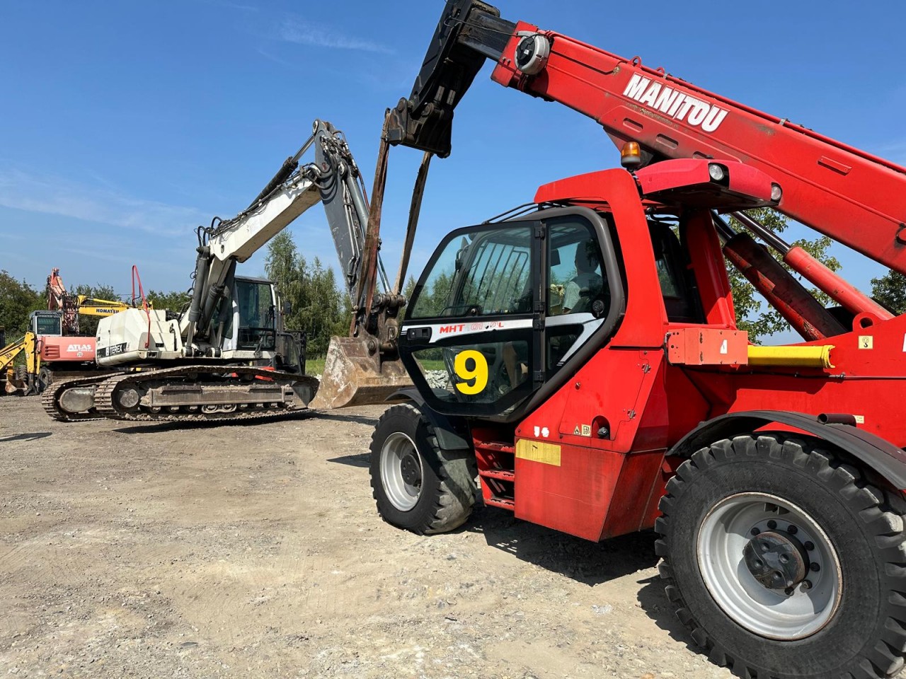 Ładowarka Teleskopowa Udźwig 12T Manitou MHT 10120 rok 2015