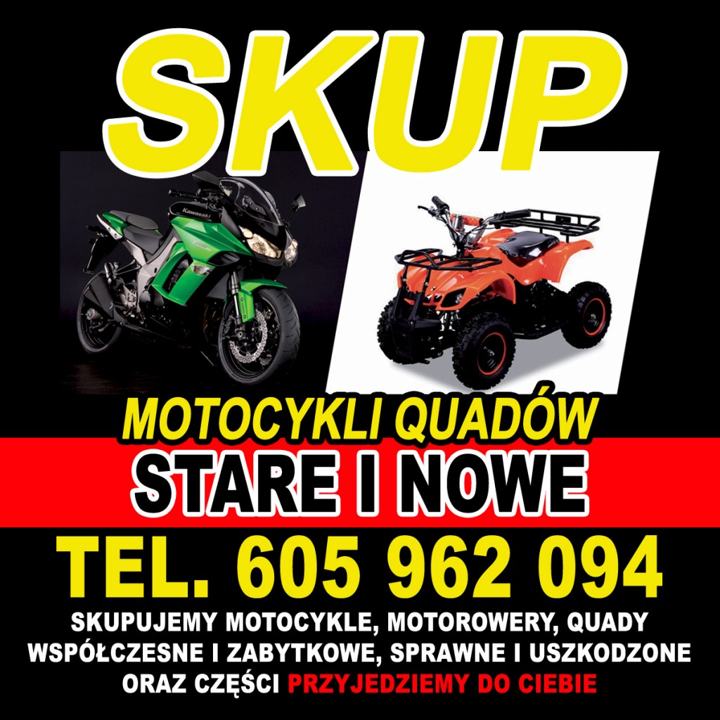 Skup motocykli quadów skuterów zabytkowe i współczesne